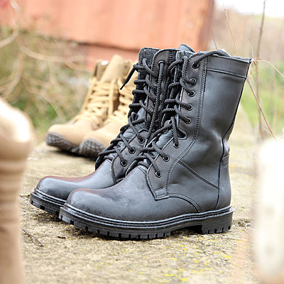 Зимние берцы Черный (TOP) Нато Шерсть "Торнадо" в военторг tactic24.com.ua