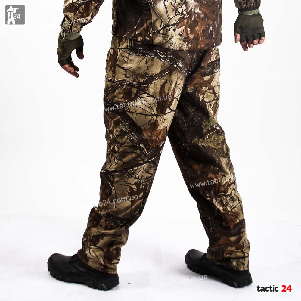 Камуфляж (812) Дубок Темный ЗВЕРОБОЙ карманы на змейках в военторг tactic24.com.ua