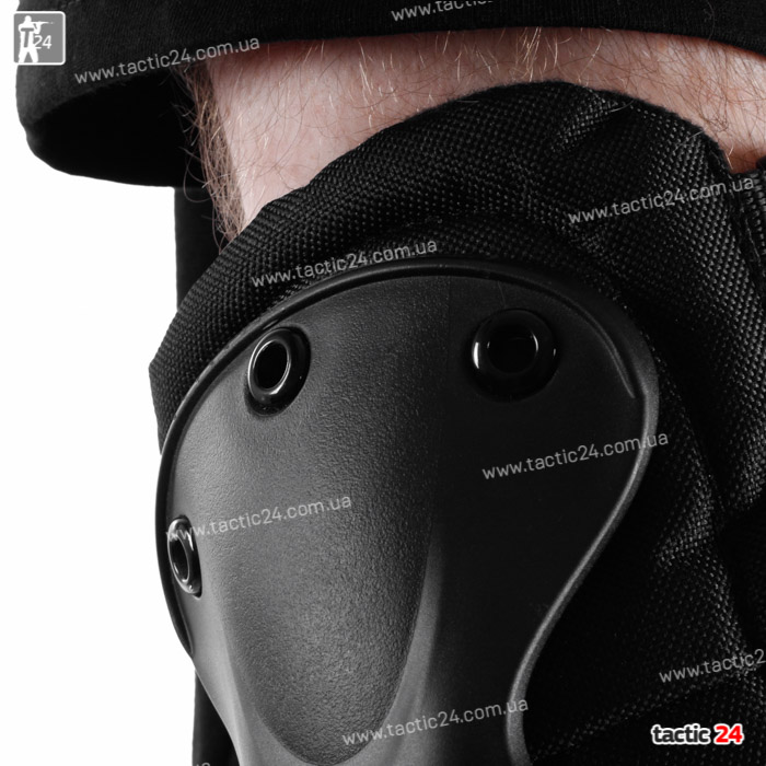 Наколенники+ налокотники Х Черные в военторг tactic24.com.ua