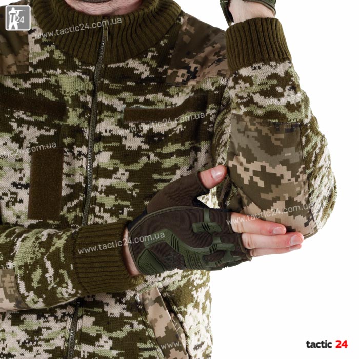 Офицерский свитер на змейке "Уставной Украина" в военторг tactic24.com.ua