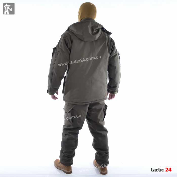 Зимний камуфляж  Hardshell  Олива в военторг tactic24.com.ua