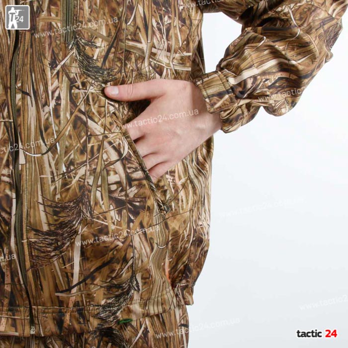 Камуфляжный Костюм (812) Охота "Темный Камыш" водоотталкивающий на змейках в военторг tactic24.com.ua