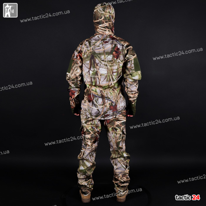 Камуфляжный Костюм Охота-Рыбалка (112) "Камыш Темный" Пошив как софтшел в военторг tactic24.com.ua