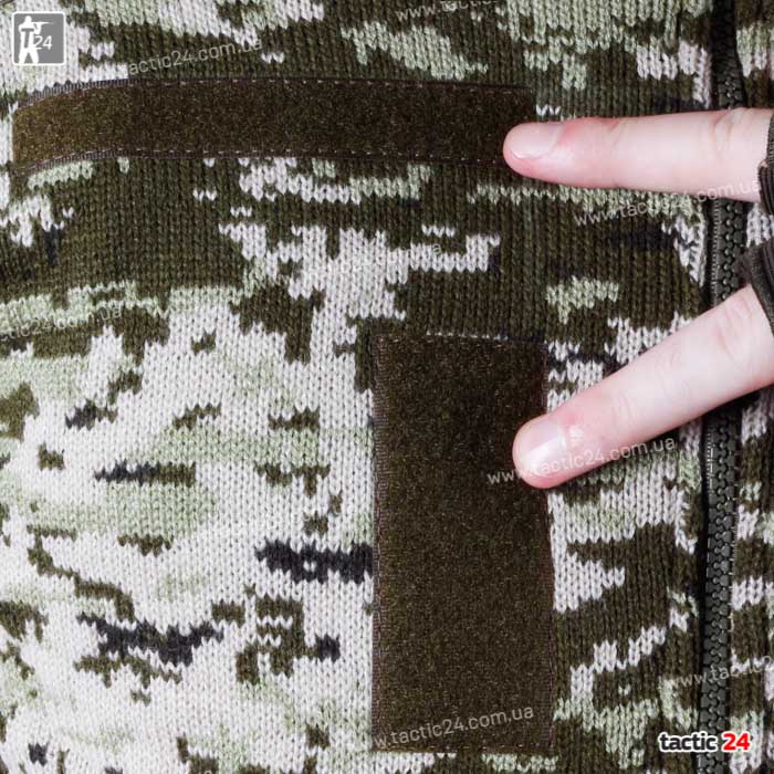 Офицерский свитер на змейке "Уставной Украина" в военторг tactic24.com.ua