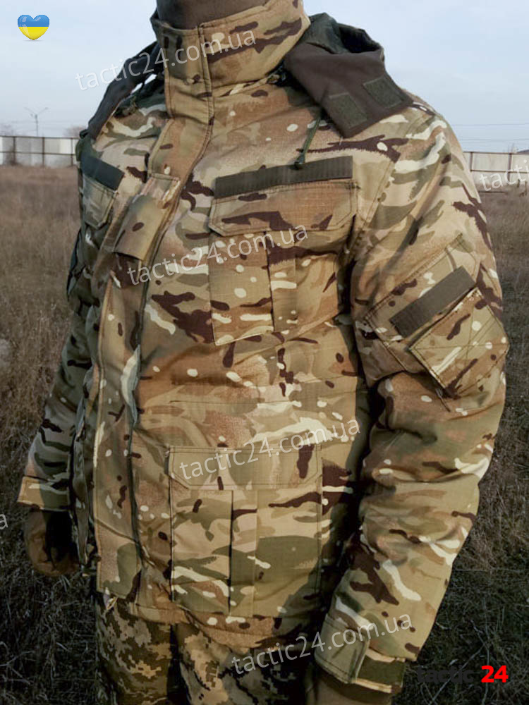 Зимний бушлат (312) Армейский Парка "тактический" Multicam в военторг tactic24.com.ua