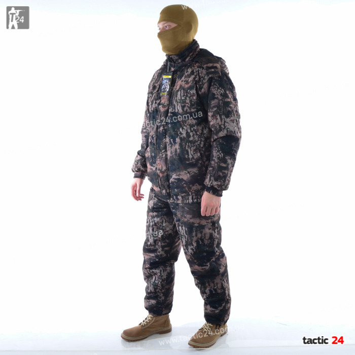 Зимний Камуфляжный костюм Зима "темный лес" в военторг tactic24.com.ua