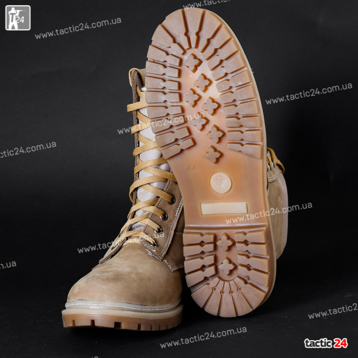 Зимние берцы теплый Песок ( 100 ) НАТО шерсть "Вездеход"  в военторг tactic24.com.ua