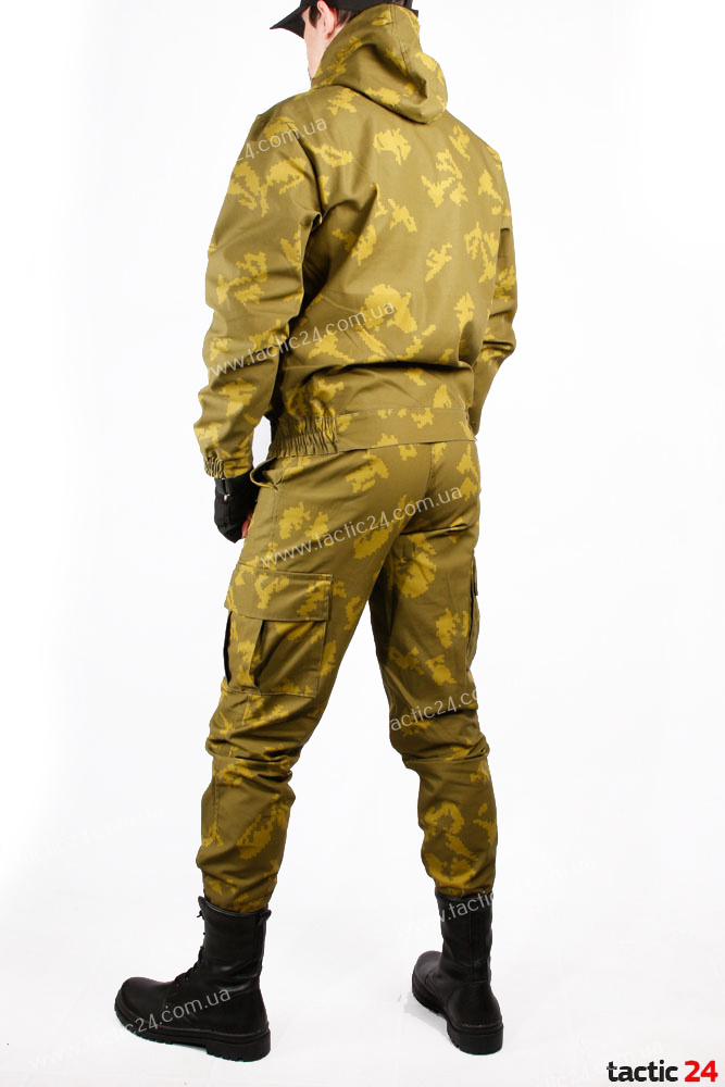 Камуфляж Березка маскировочный халат верхние карманы змейки ( Желтый Лист ) в военторг tactic24.com.ua