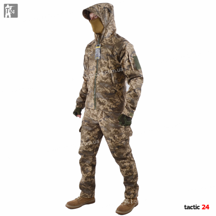 Камуфляжный костюм  мембранний на флисе Уставной Украина  в военторг tactic24.com.ua