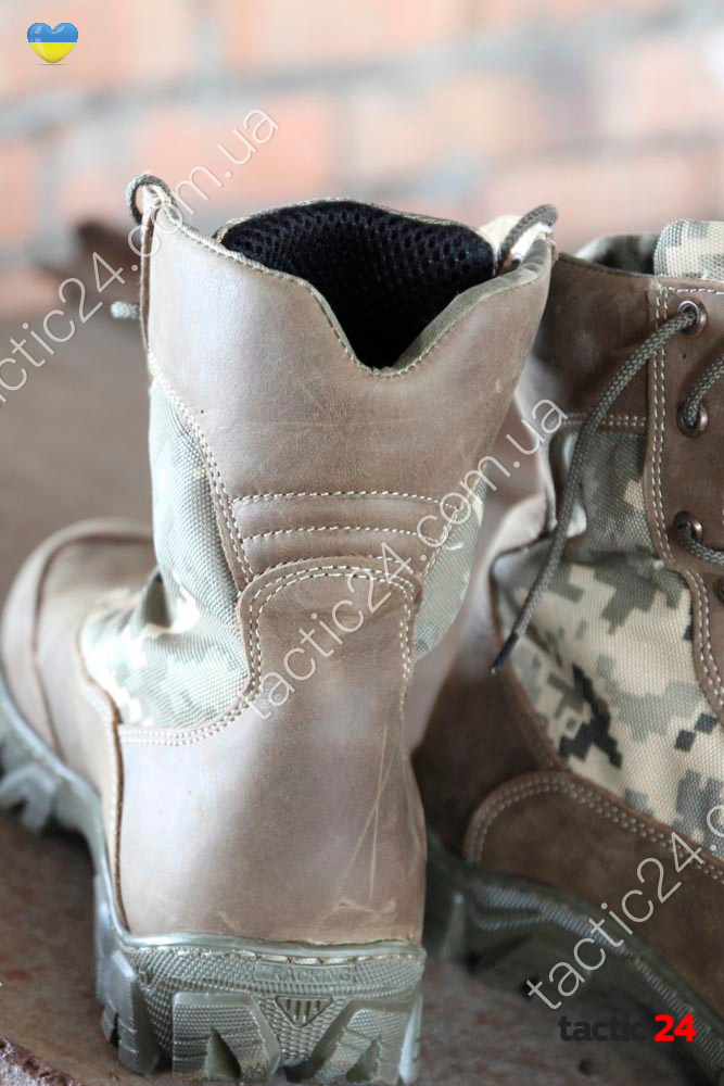 Берцы Летние (851) Коричневый Energy вставка Уставной Украина   в военторг tactic24.com.ua