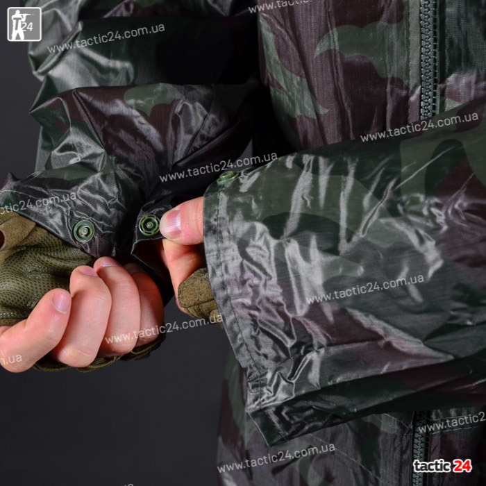 Дождевик камуфляжный Reis "Прорезиненные швы" DPM в военторг tactic24.com.ua