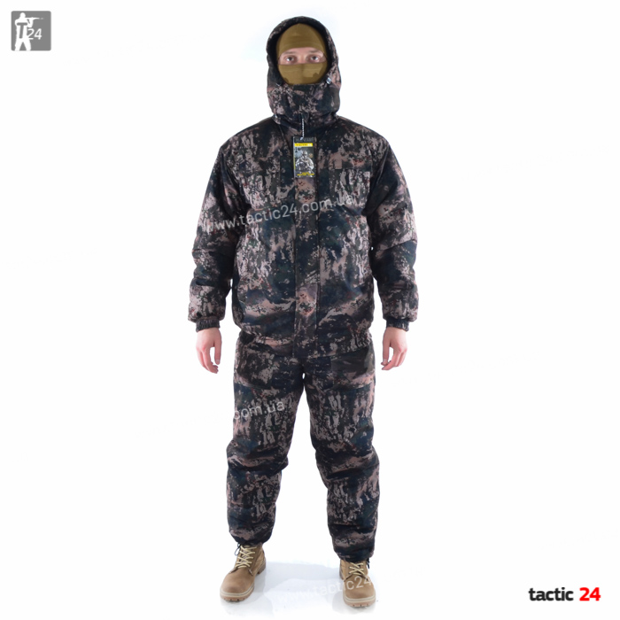 Зимний Камуфляжный костюм Зима "темный лес" в военторг tactic24.com.ua