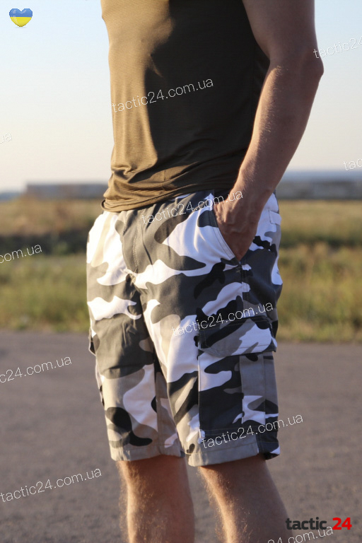 Шорты камуфляжные Белая ночь в военторг tactic24.com.ua