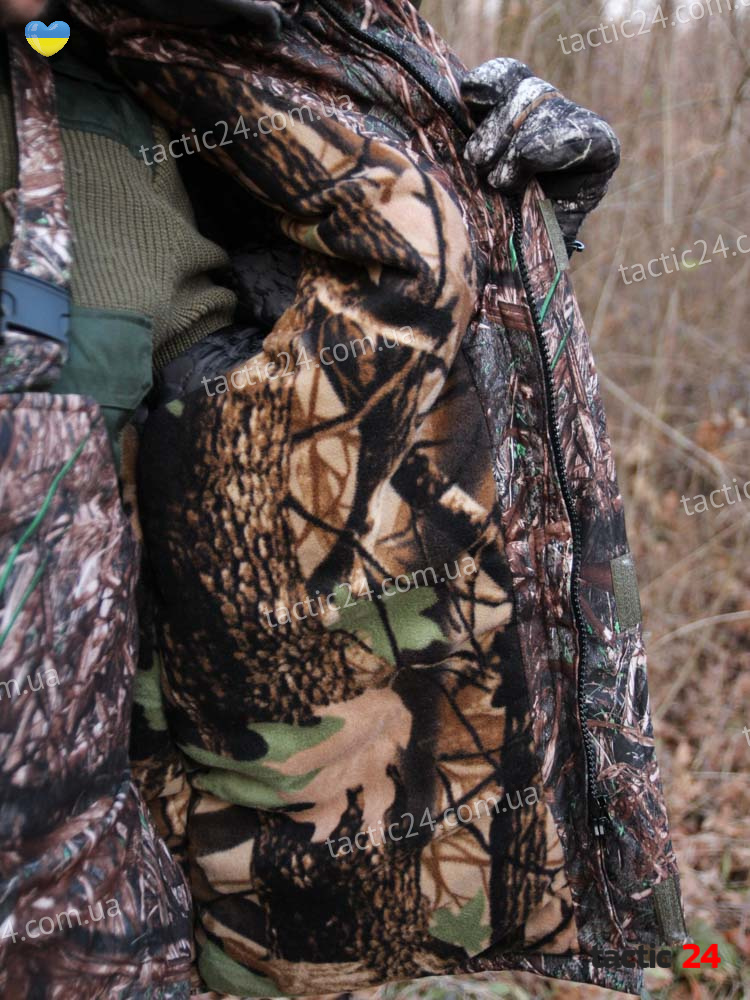 Зимний камуфляжный костюм Мембранный + полукомбинезоны Темный камыш ,  в военторг tactic24.com.ua