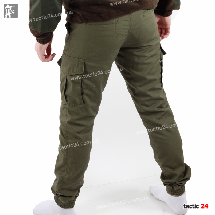 Штаны (851) ястреб спортивные Ripstop Олива в военторг tactic24.com.ua