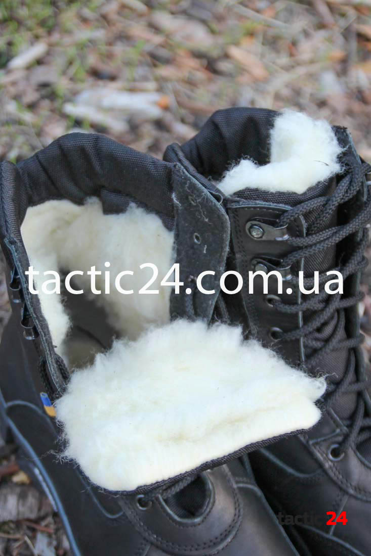 Зимние берцы Черный (851) Energy шерсть "Хищник" в военторг tactic24.com.ua