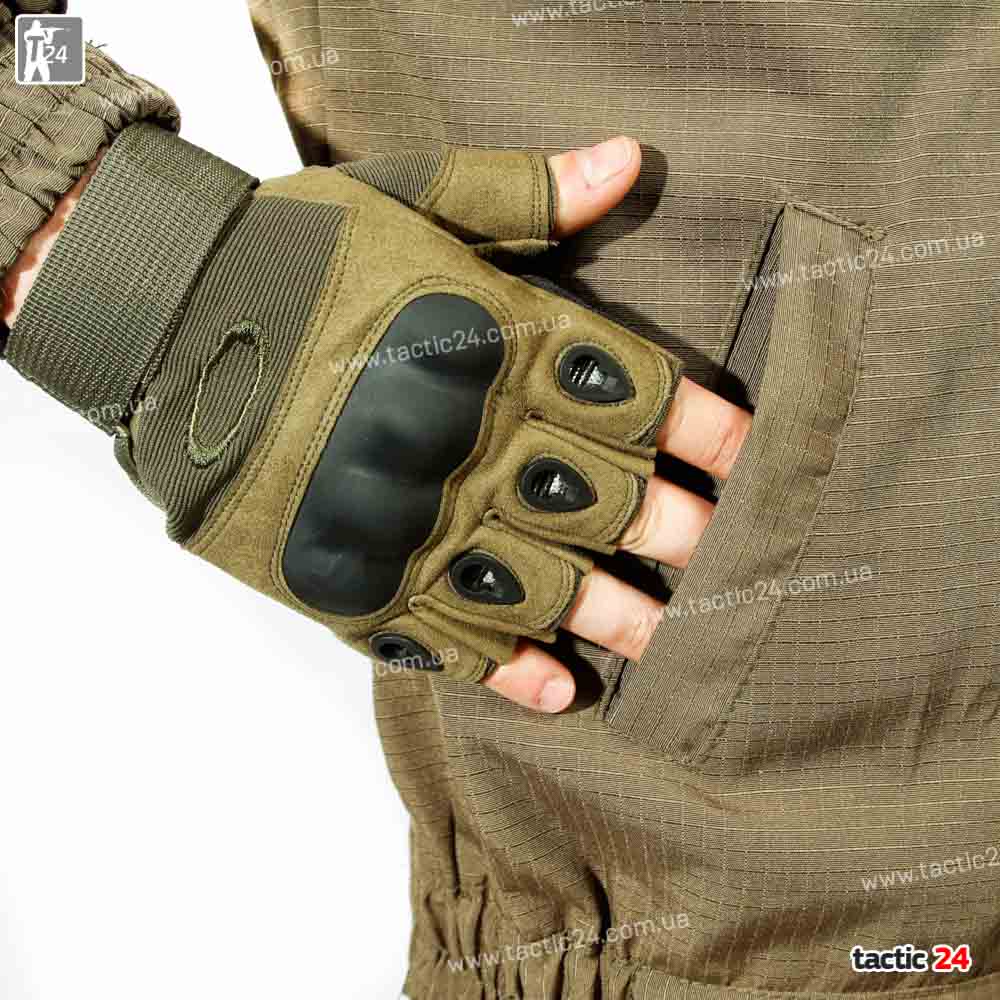 Камуфляж спорт с капюшеном Олива РипСтоп в военторг tactic24.com.ua