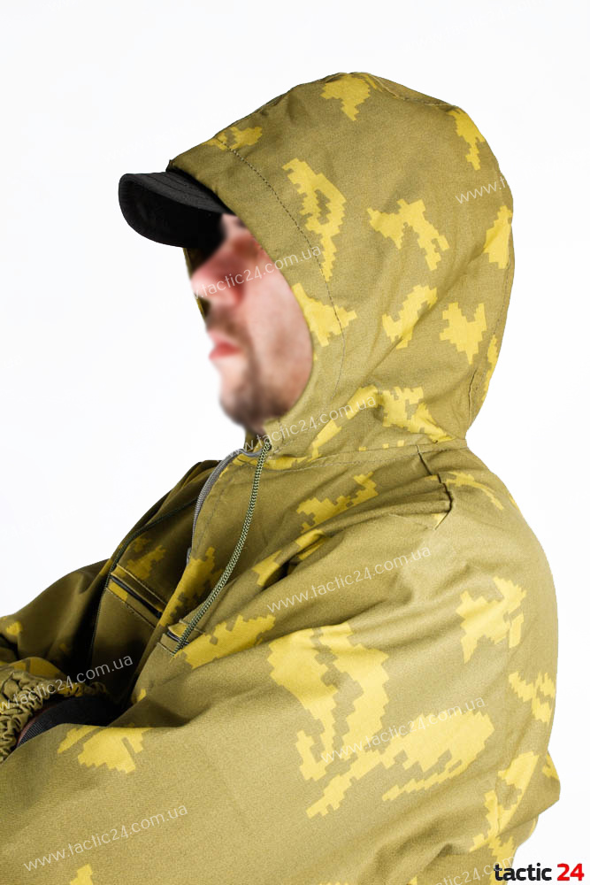Камуфляж Березка маскировочный халат верхние карманы змейки ( Желтый Лист ) в военторг tactic24.com.ua