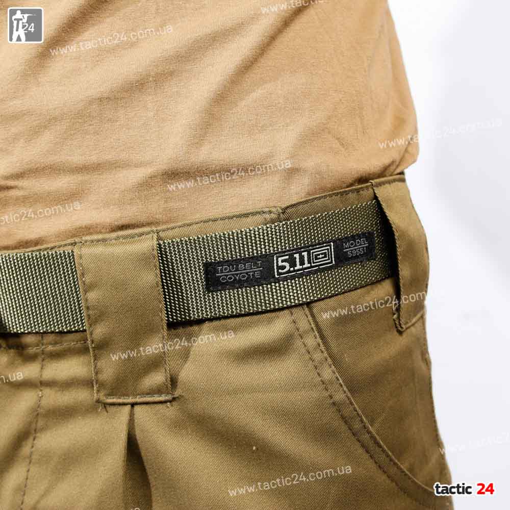 Тактический ремень 5.11 Оливковый в военторг tactic24.com.ua