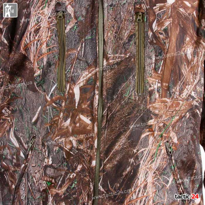 Камуфляжный Костюм (812) "Камыш Золотая нива" Охота Водоотталкивающий Дюспо флис на змейках в военторг tactic24.com.ua