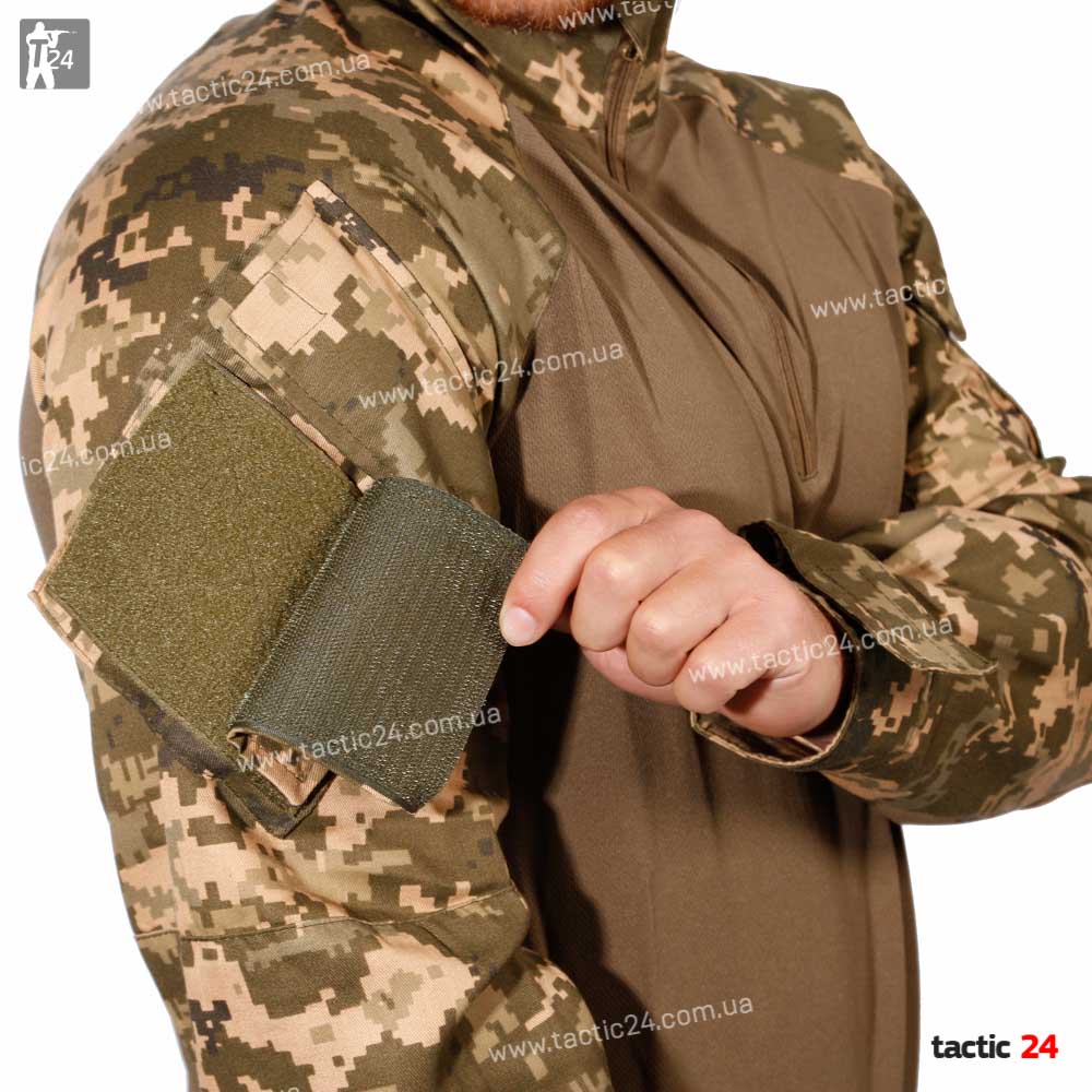 Тактична сорочка Ubacs Уставной Украина ЗСУ - 100% Хлопок в военторг tactic24.com.ua