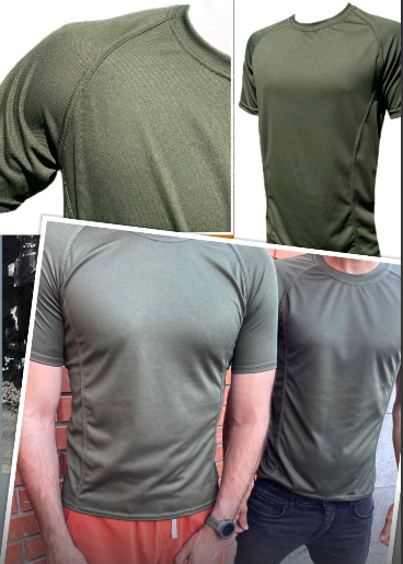 Футболка камуфляж Coolmax Хакі/олива в военторг tactic24.com.ua