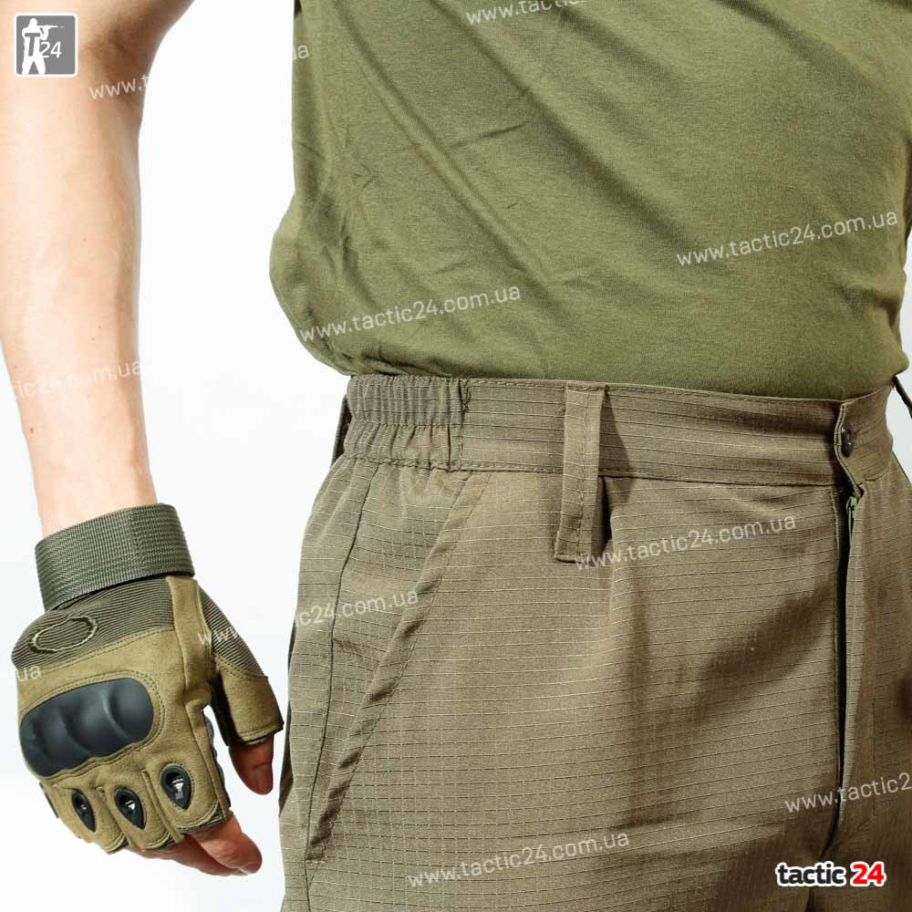 Камуфляж спорт с капюшеном Олива РипСтоп в военторг tactic24.com.ua