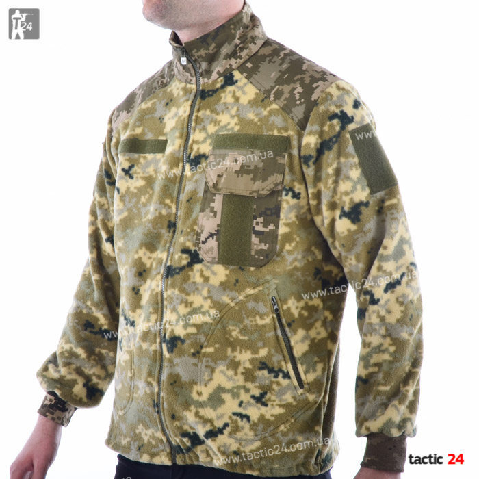 Флисовая кофта Уставной Украина  в военторг tactic24.com.ua