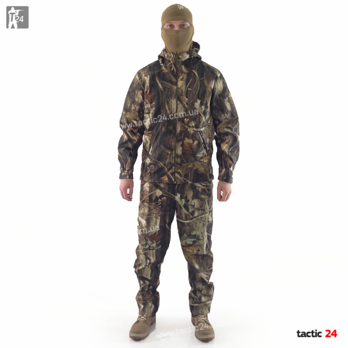 Камуфляжный Костюм (812) "Дуб темный лес" Водоотталкивающий на змейках в военторг tactic24.com.ua
