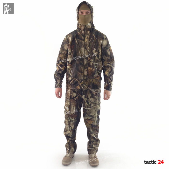 Камуфляжный Костюм (812) "Дуб темный лес" Водоотталкивающий на змейках в военторг tactic24.com.ua