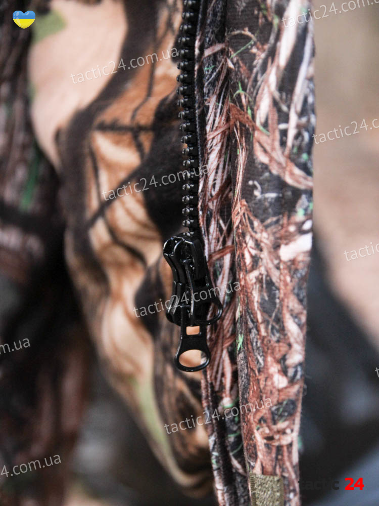Зимний камуфляжный костюм Мембранный + полукомбинезоны Темный камыш ,  в военторг tactic24.com.ua