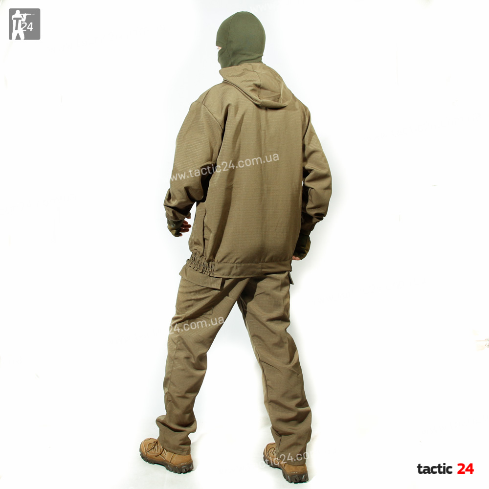 Камуфляж спорт с капюшеном Олива РипСтоп в военторг tactic24.com.ua