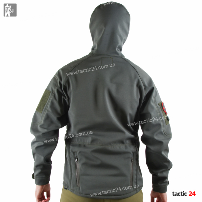 Куртка тактична Softshell Олива в военторг tactic24.com.ua