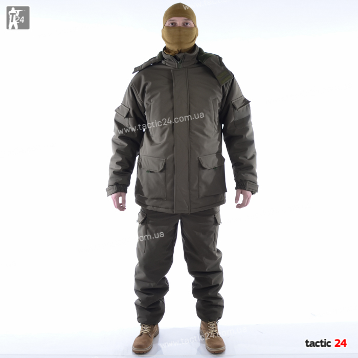 Зимний камуфляж  Hardshell  Олива в военторг tactic24.com.ua