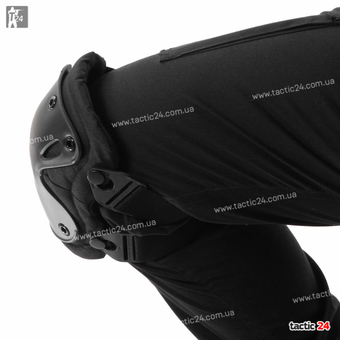 Наколенники+ налокотники Х Черные в военторг tactic24.com.ua