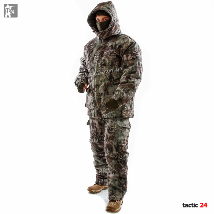 Зимний костюм тактический (полевой камуфляж) Hardshell  Kryptek  в военторг tactic24.com.ua