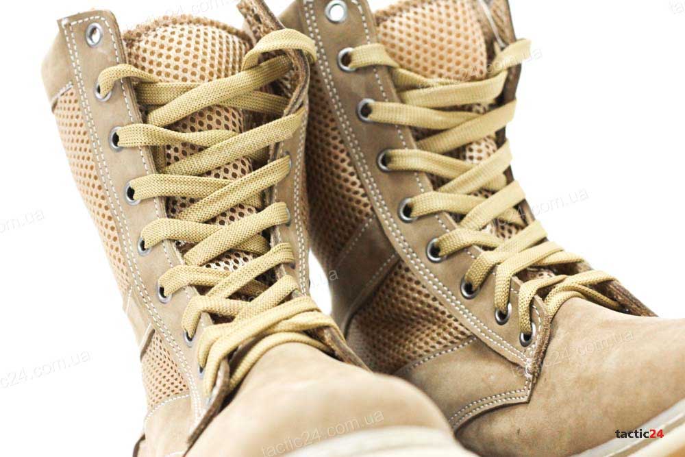 Берцы летние теплый Песок НАТО Сетка 3D в военторг tactic24.com.ua