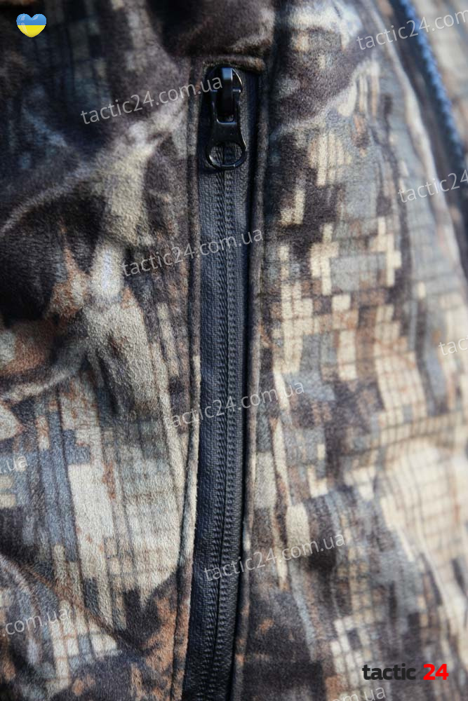 Зимний камуфляжный (112)  костюм с начесом Шерст Мембранный + полукомбинезоны Дуб ,  в военторг tactic24.com.ua