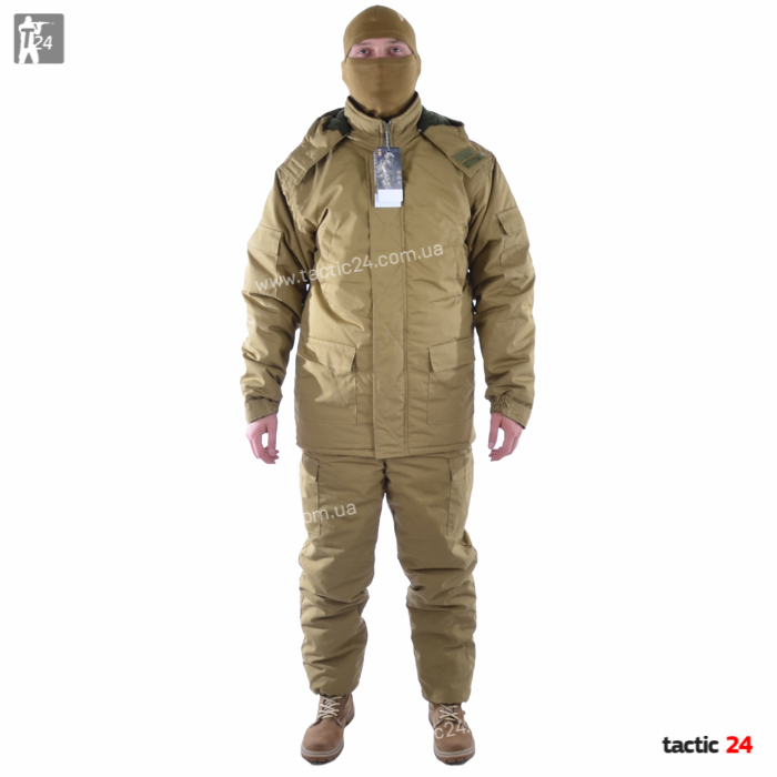 Зимний камуфляж Койот флис  + синтепон  в военторг tactic24.com.ua